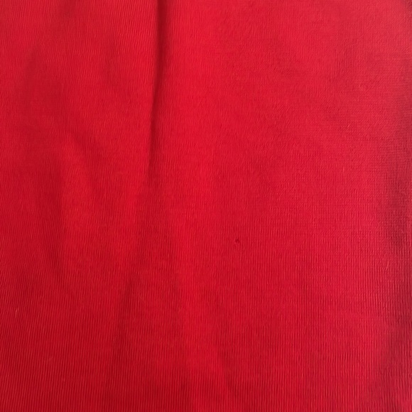 Vintage Knit red pencil skirt - Picture 2 of 3